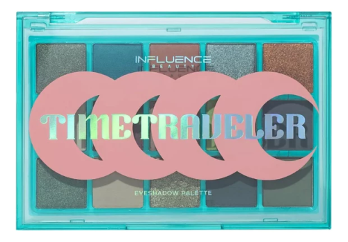INFLUENCE BEAUTY палетка теней time traveler 15 оттенков